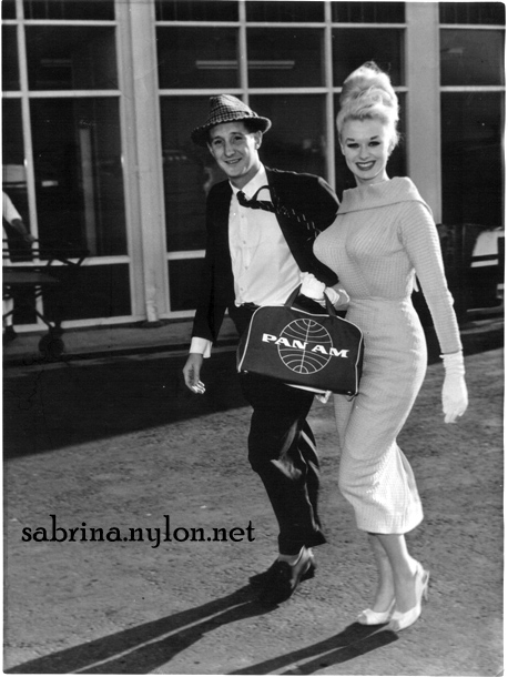 Sabrina with Ray Bolwell 1959