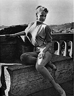 Sabrina, maybe in Rome 1958