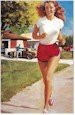 Elvgren's last commercial painting