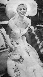 Sabrina at the Ascot races 1957
