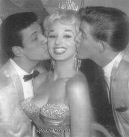 Sabrina with Barry Crocker and David Clark