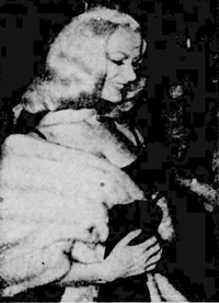 Sabrina judges Miss UK contest in Derby 1963
