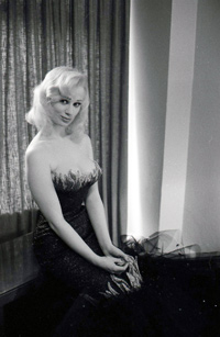 Sabrina in a hotel 1958