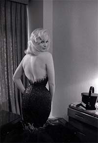 Sabrina in a hotel 1958