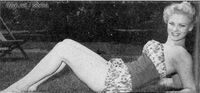 Sabrina in her bathers