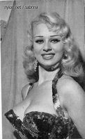 Sabrina in a dangerous dress