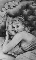 Sabrina in bed - Gigli article