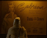 Sabrina poster in Funny Woman.
