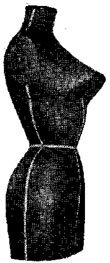 Sabrina's dressmaker's dummy