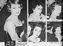 Women ogle Sabrina