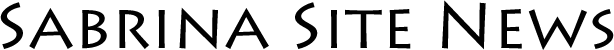 Sabrina Site News

