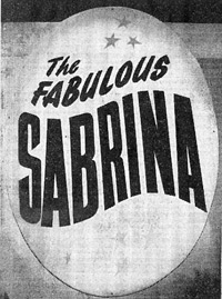 Sabrina - Norma Ann Sykes